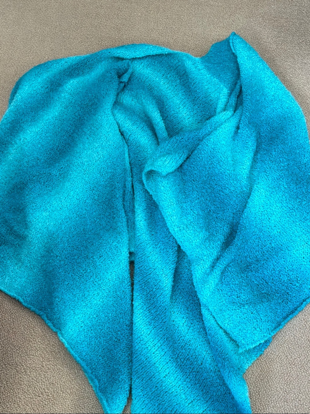 ♦️HANDKNIT blanket style wrap♦️
